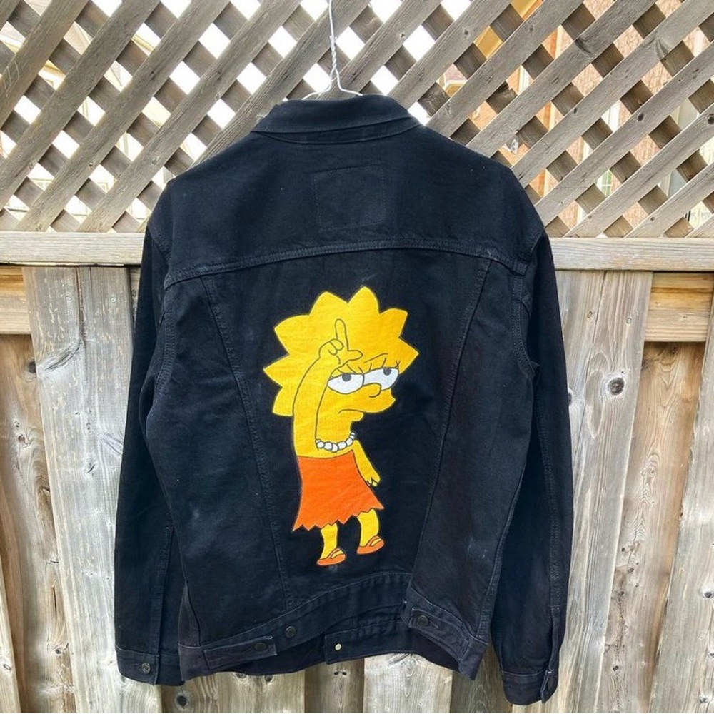 Levi's custom Simpson's Jacket - Picture 2 of 2